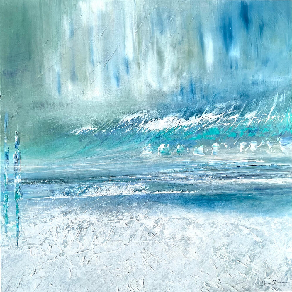 She's As Wild As The Sea |30x30|$1215